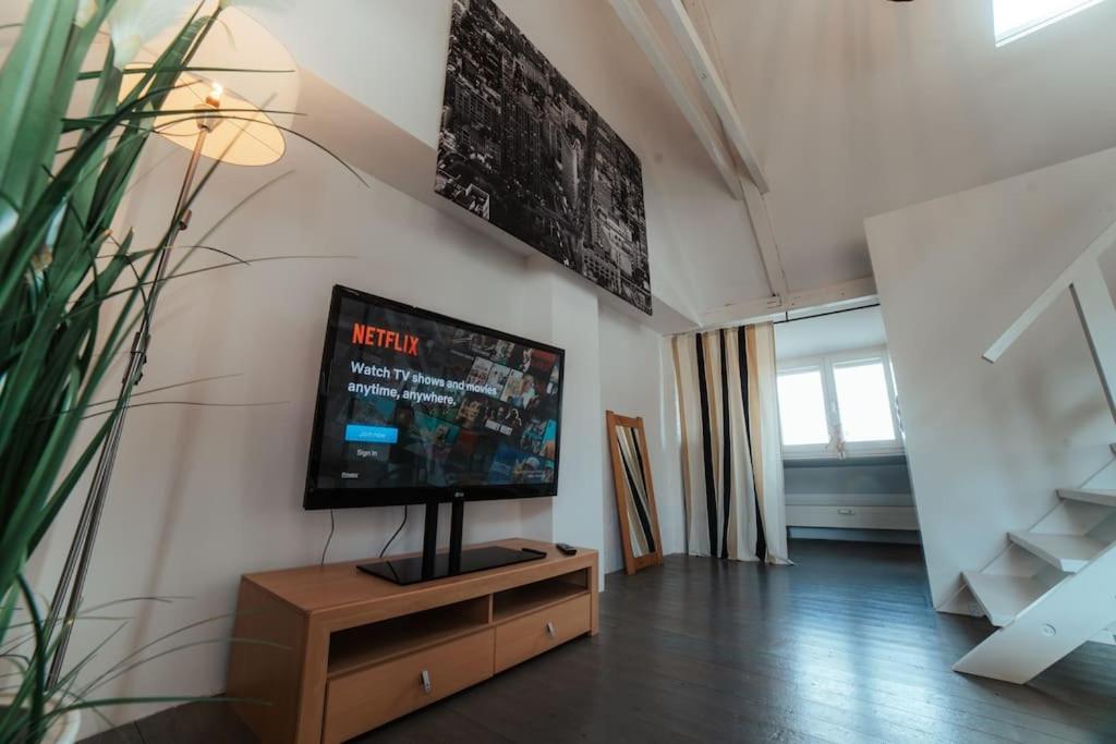 New人vintage Loft Prime Maisonette人4min Zum Bhf Kornwestheim